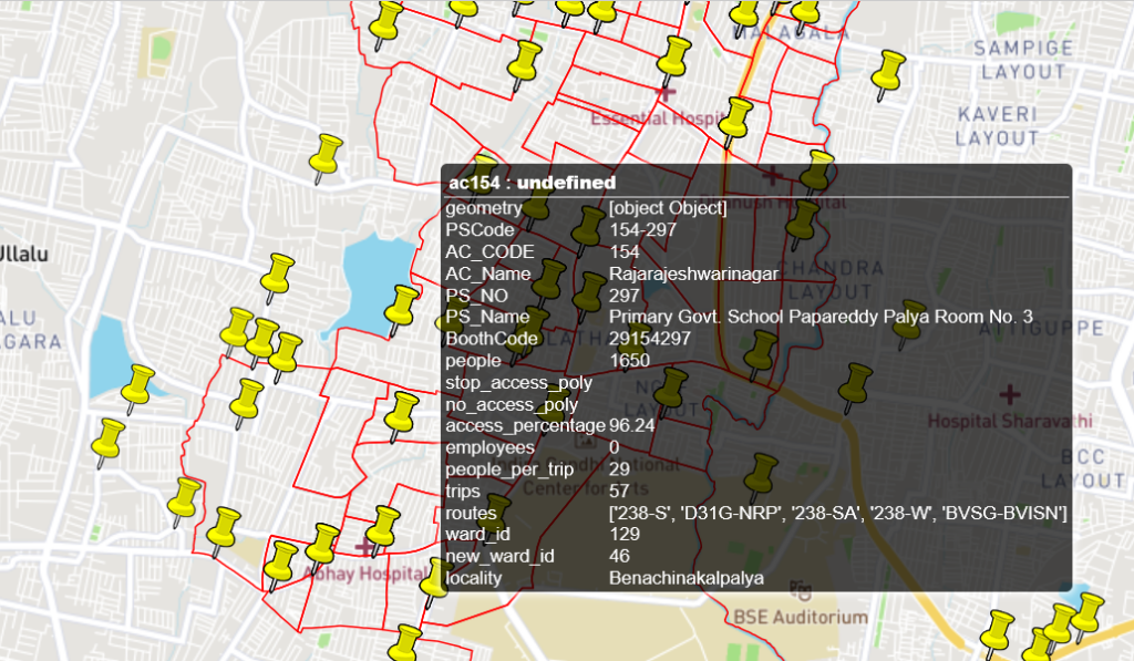 Understanding The BMTC Bus Stops And Routes Data - OpenCity